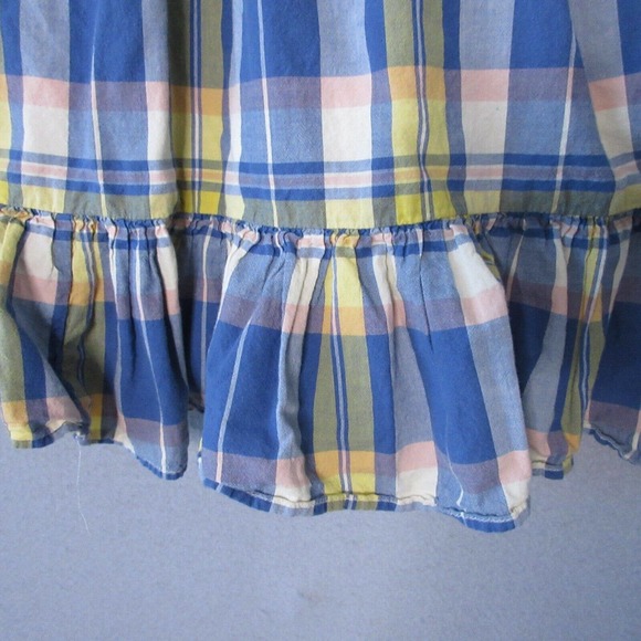 Polo Ralph Lauren Girls Plaid Tartan Smocked Dress - Picture 4 of 14